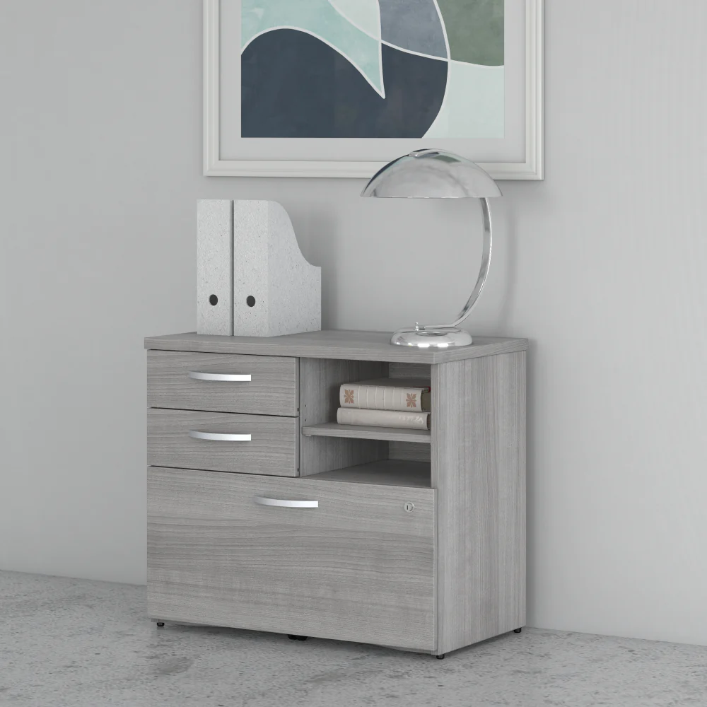 Studio C Office Storage Cabinet with Drawers and Shelves - Image 26