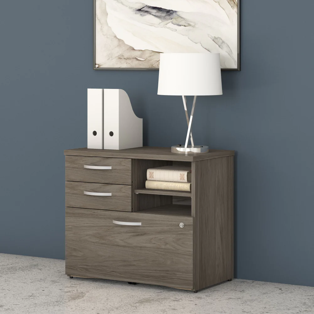 Studio C Office Storage Cabinet with Drawers and Shelves - Image 33