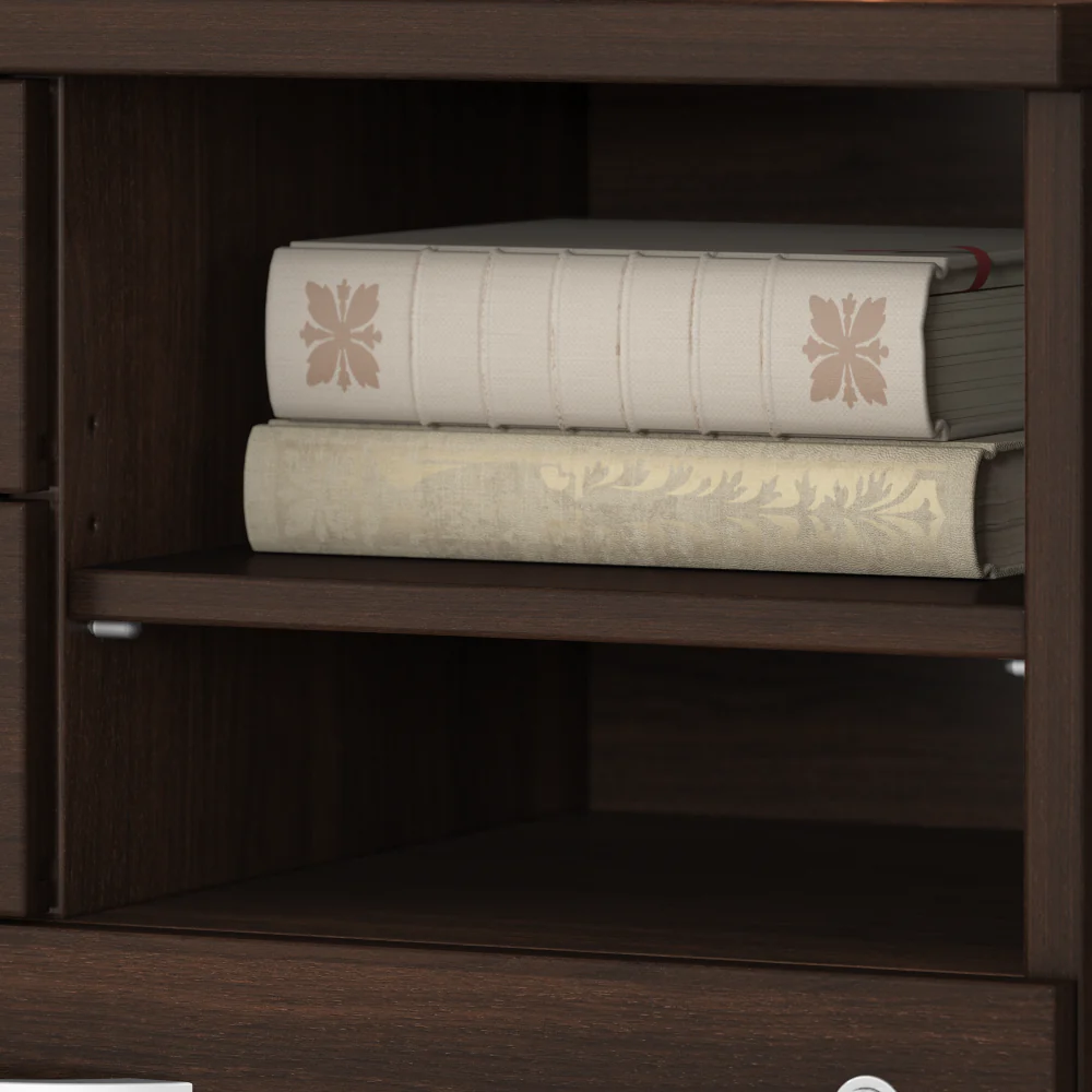 Studio C Office Storage Cabinet with Drawers and Shelves - Image 43