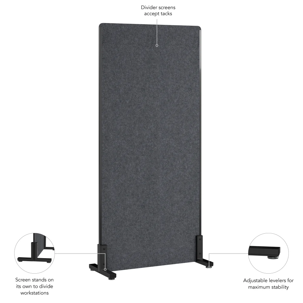 34W x 72H Freestanding Privacy Screen - Image 10