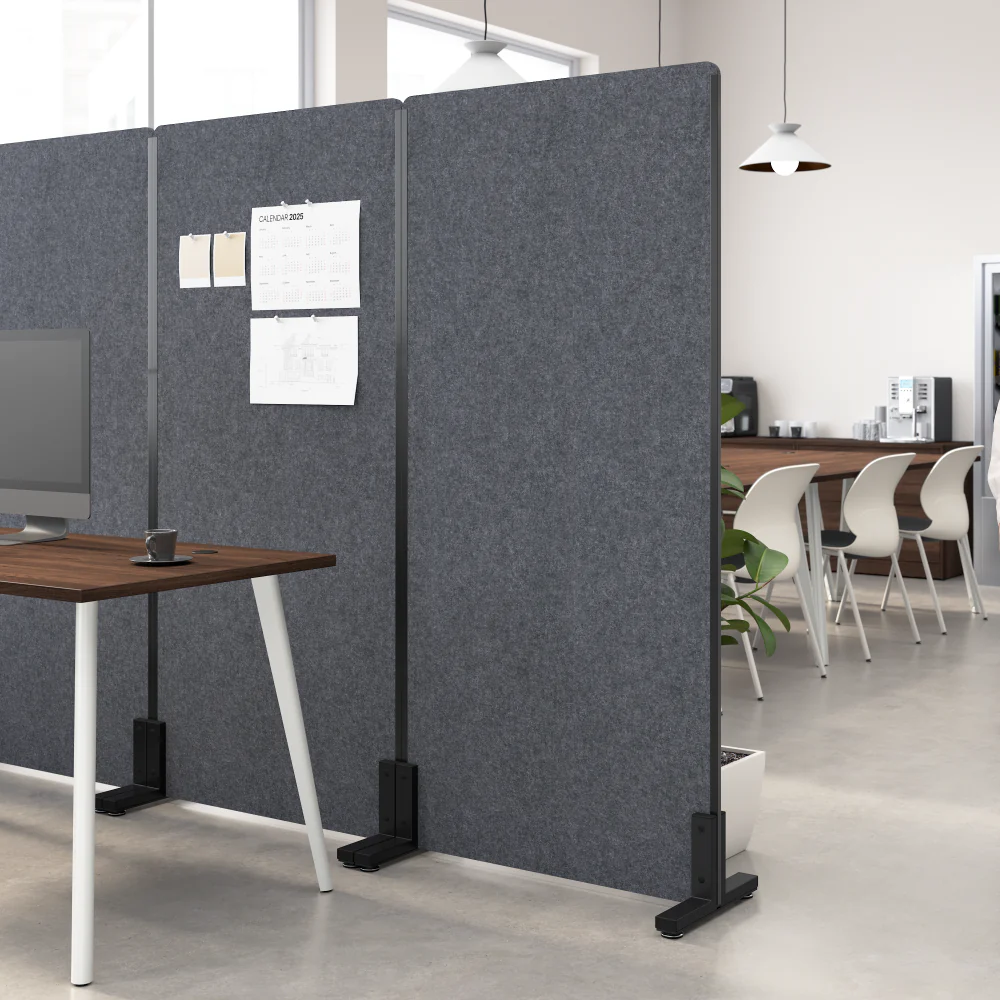34W x 72H Freestanding Privacy Screen - Image 7