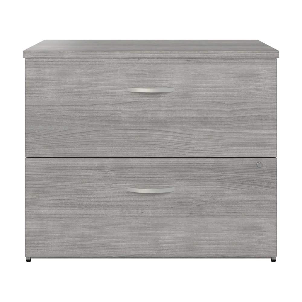 Hybrid 2 Drawer Lateral File Cabinet - Assembled - Image 3