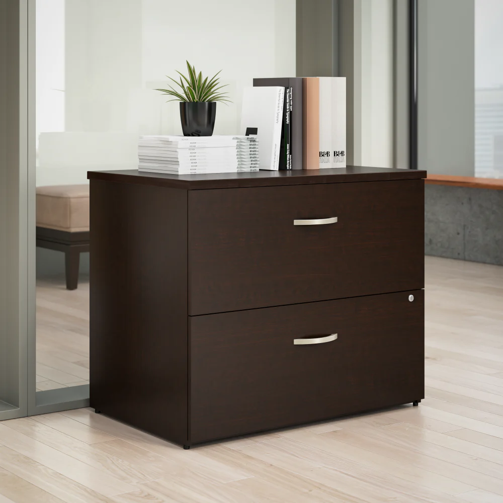 Office in an Hour 2 Drawer Lateral File Cabinet - Image 9