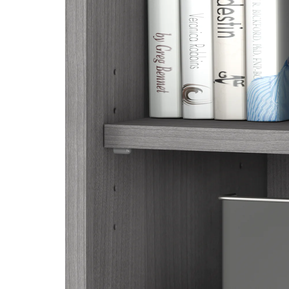 Studio C Tall 5 Shelf Bookcase - Image 25