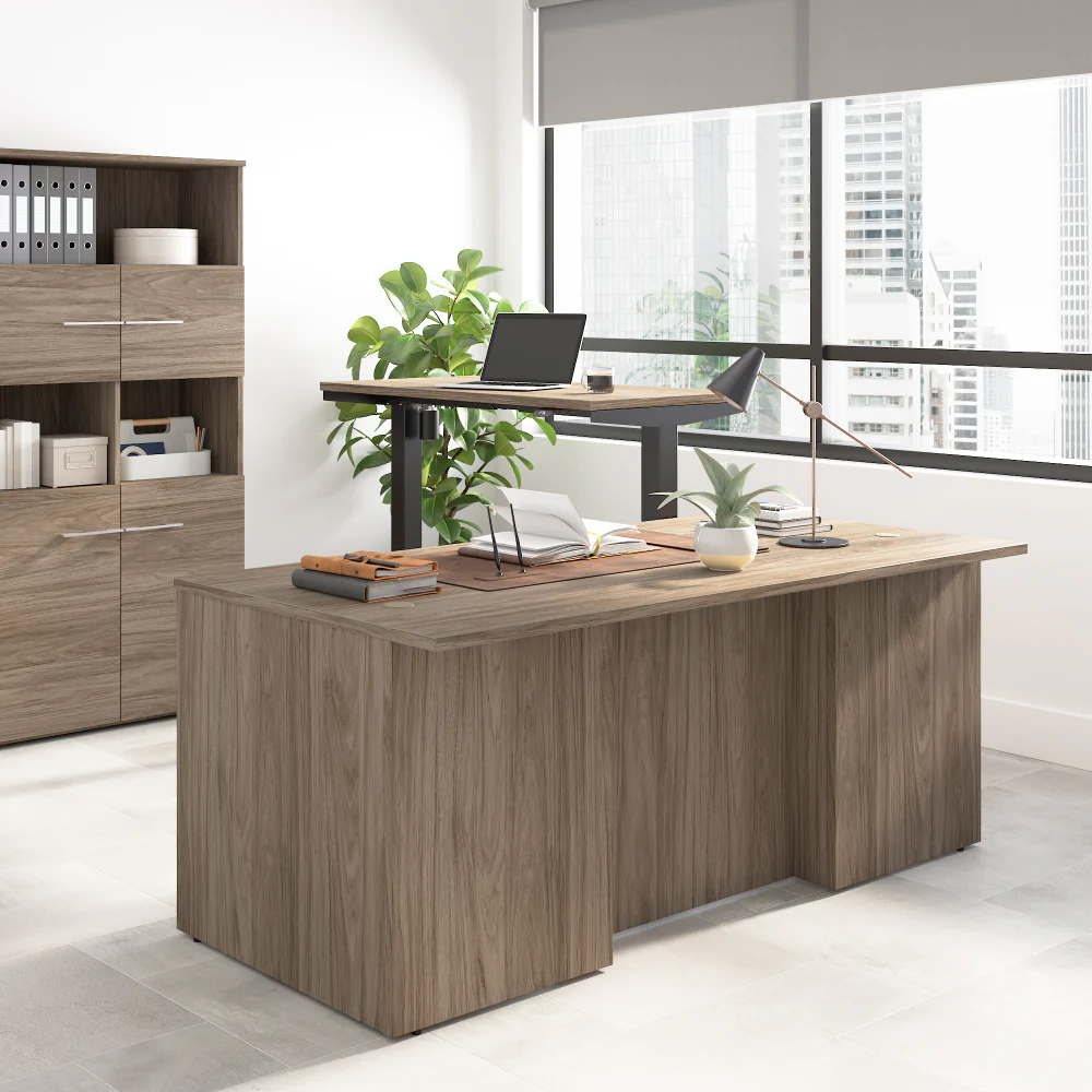 Office 500 5 Shelf Bookcase with Doors - Image 13