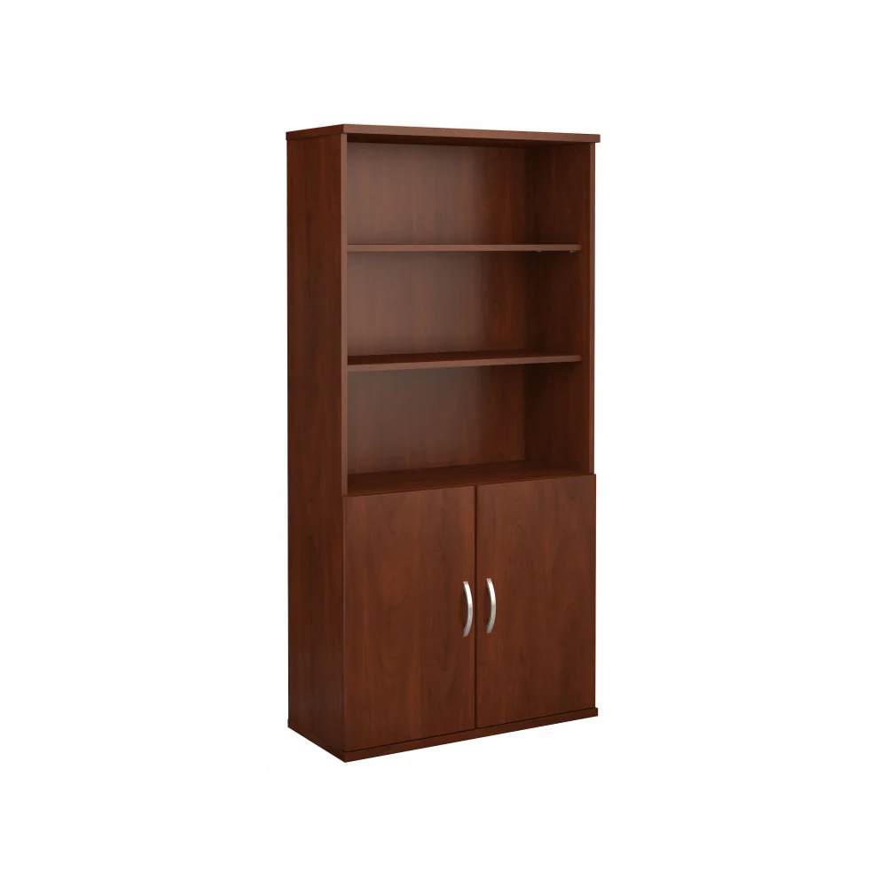 Series C 36W 5 Shelf Bookcase with Doors - Image 4