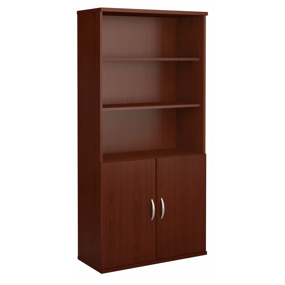 Series C 36W 5 Shelf Bookcase with Doors - Image 7