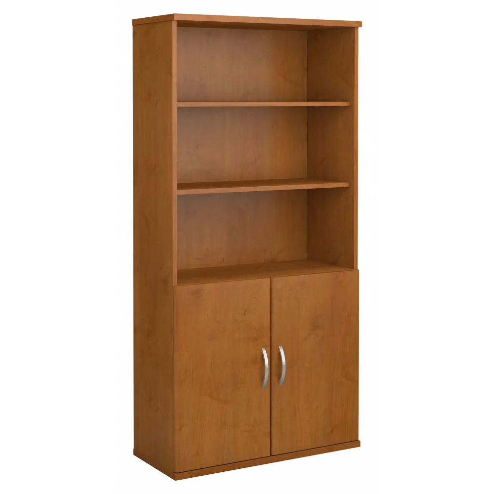 Series C 36W 5 Shelf Bookcase with Doors - Image 9