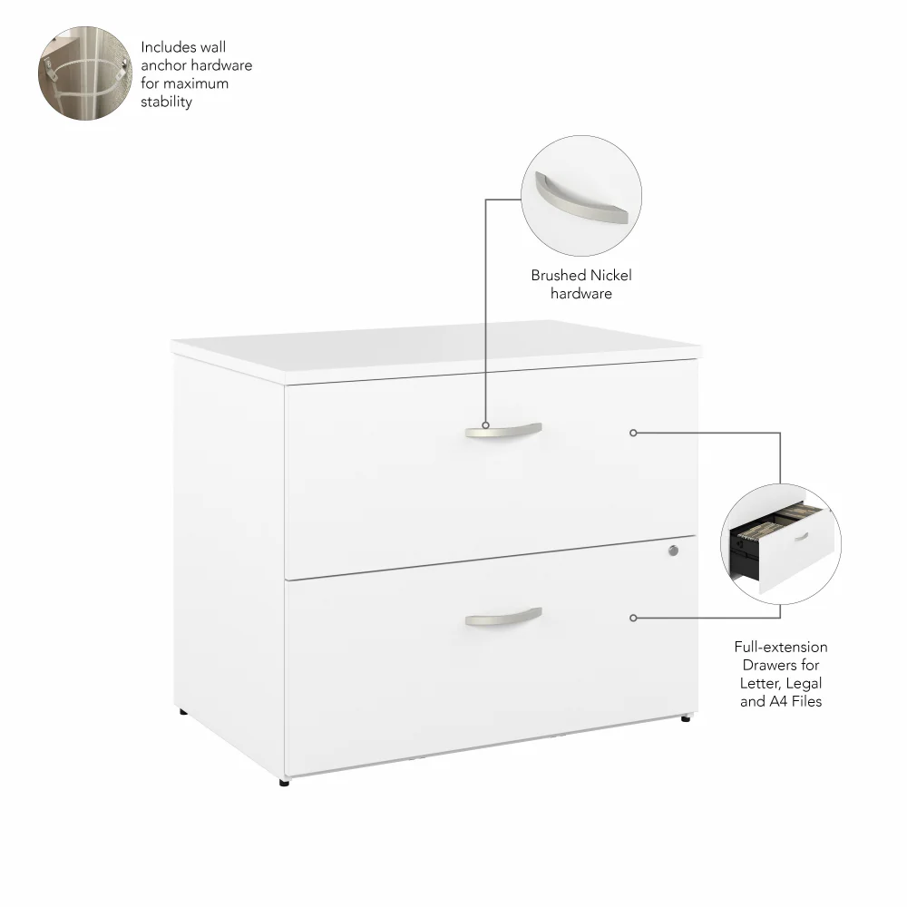 Studio C 2 Drawer Lateral File Cabinet - Image 44