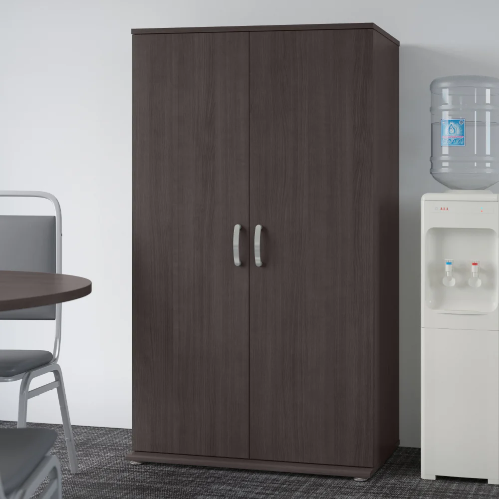 Universal Tall Storage Cabinet with Doors and Shelves - Image 16