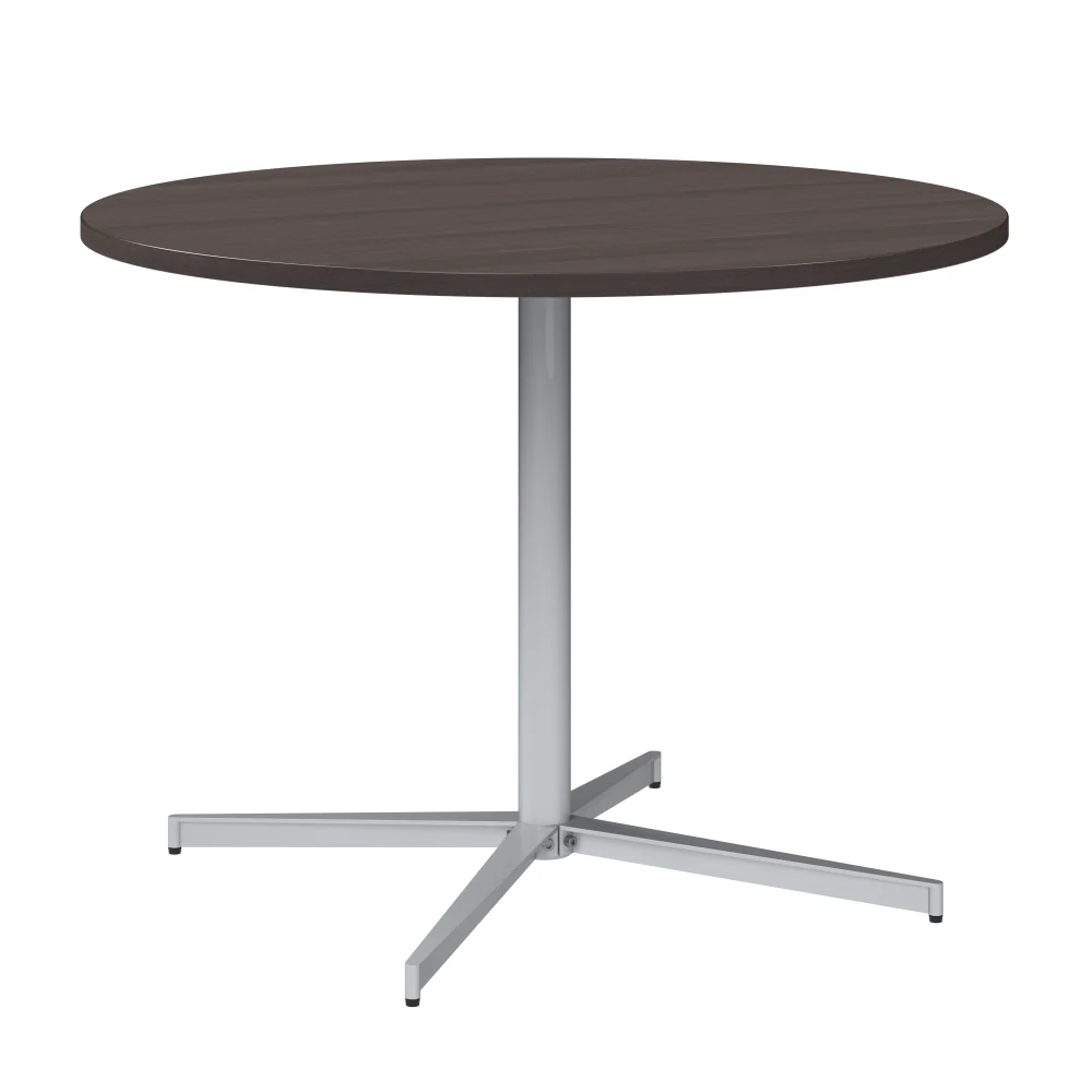 42-inch Round Conference Table with Metal Base - Image 11