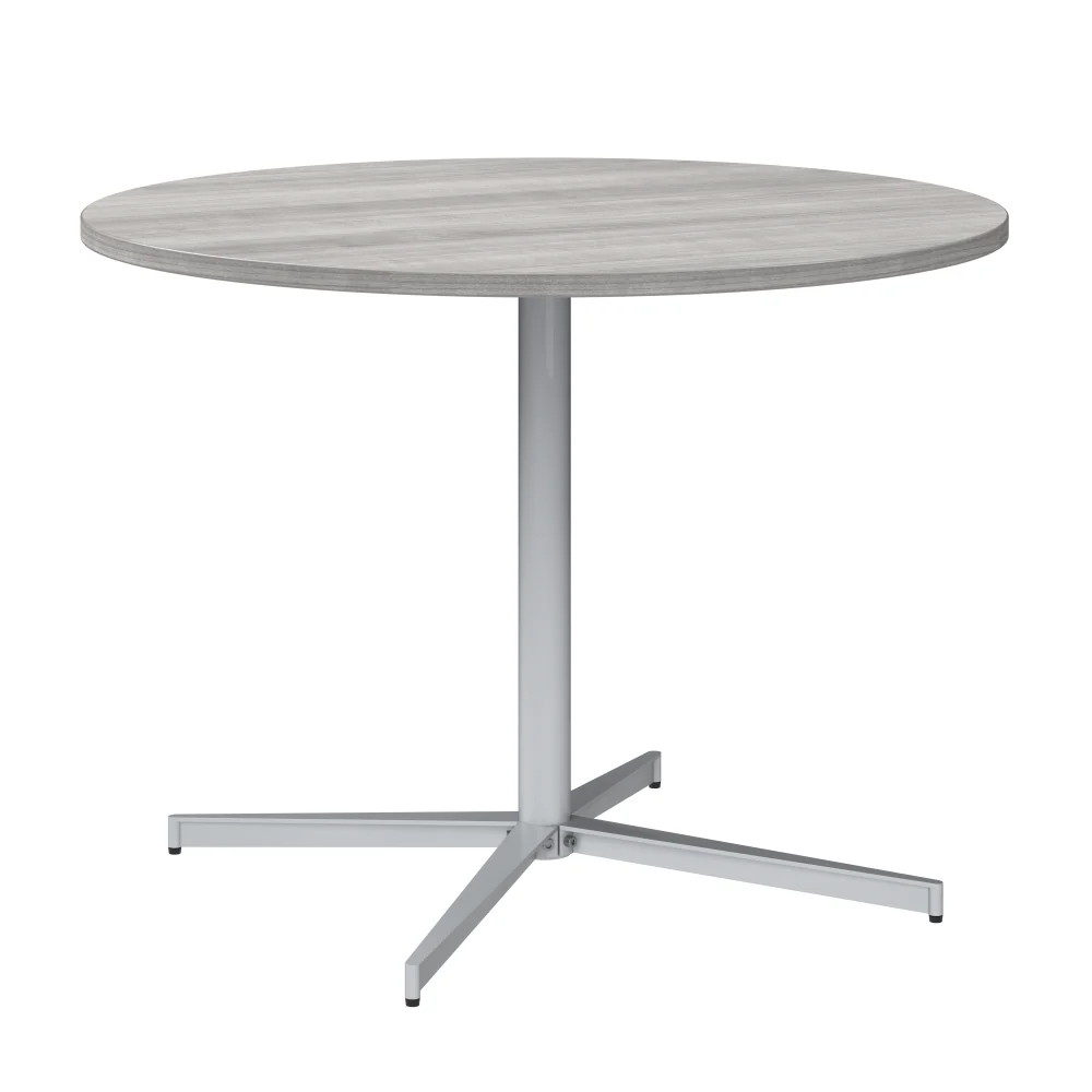 42-inch Round Conference Table with Metal Base - Image 16