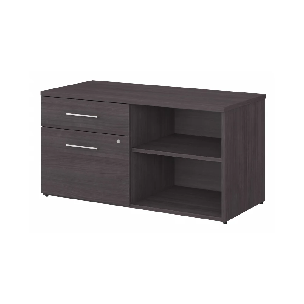 Office 500 Low Storage Cabinet with Drawers and Shelves - Image 6