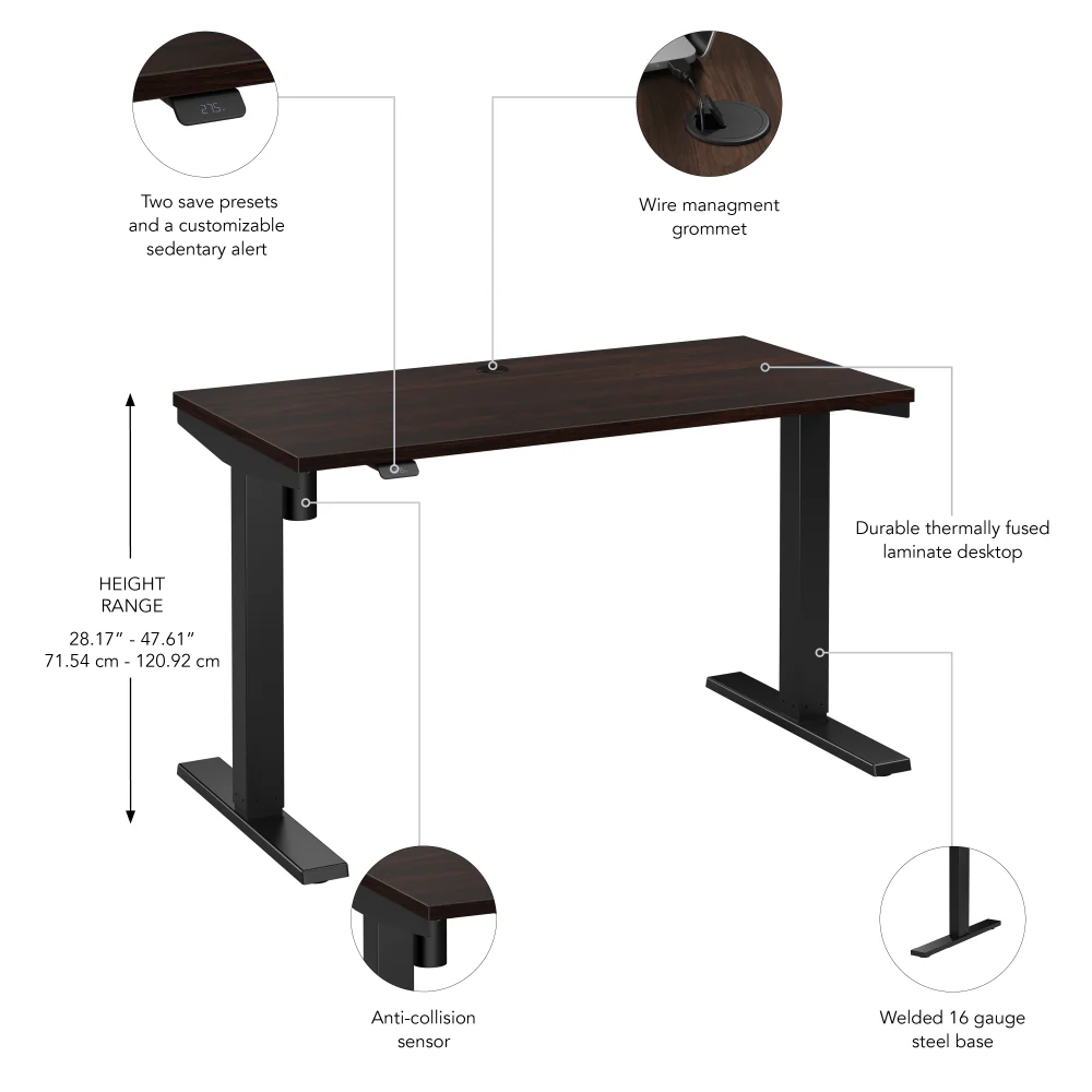 Move 40 Series 48W x 24D Electric Height Adjustable Standing Desk - Image 12