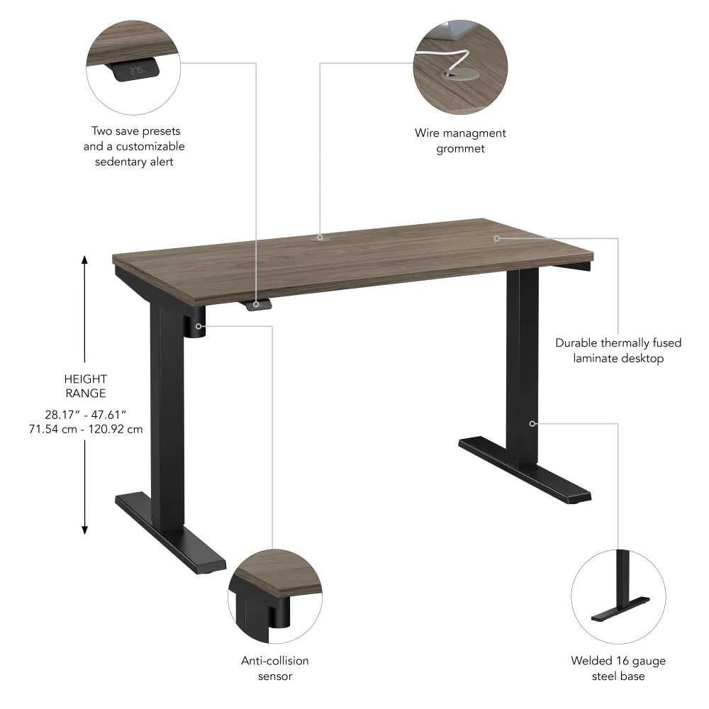 Move 40 Series 48W x 24D Electric Height Adjustable Standing Desk - Image 18