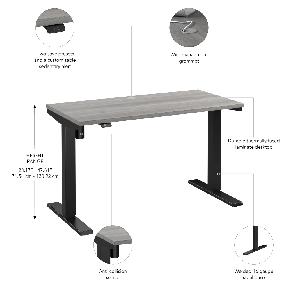 Move 40 Series 48W x 24D Electric Height Adjustable Standing Desk - Image 24
