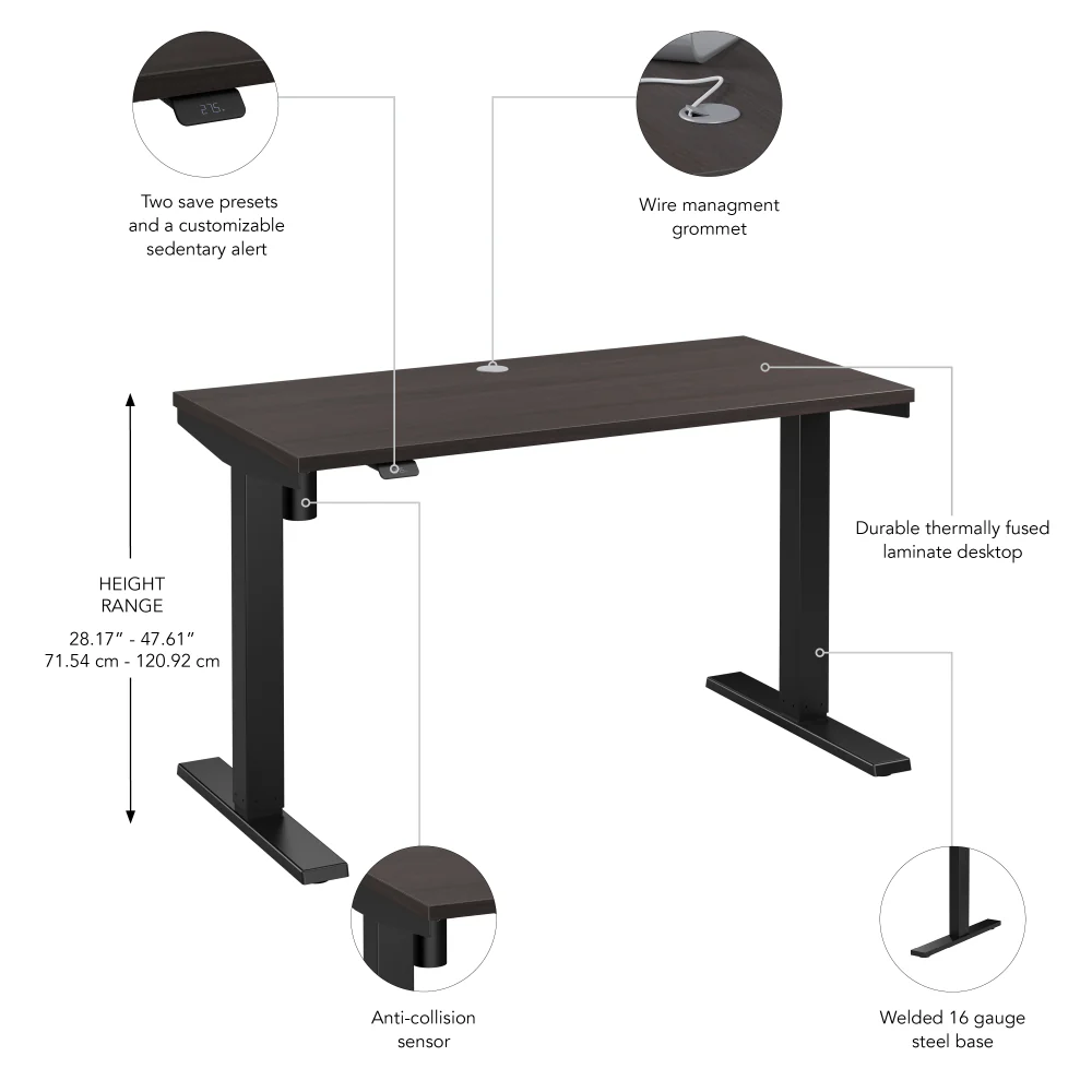 Move 40 Series 48W x 24D Electric Height Adjustable Standing Desk - Image 30