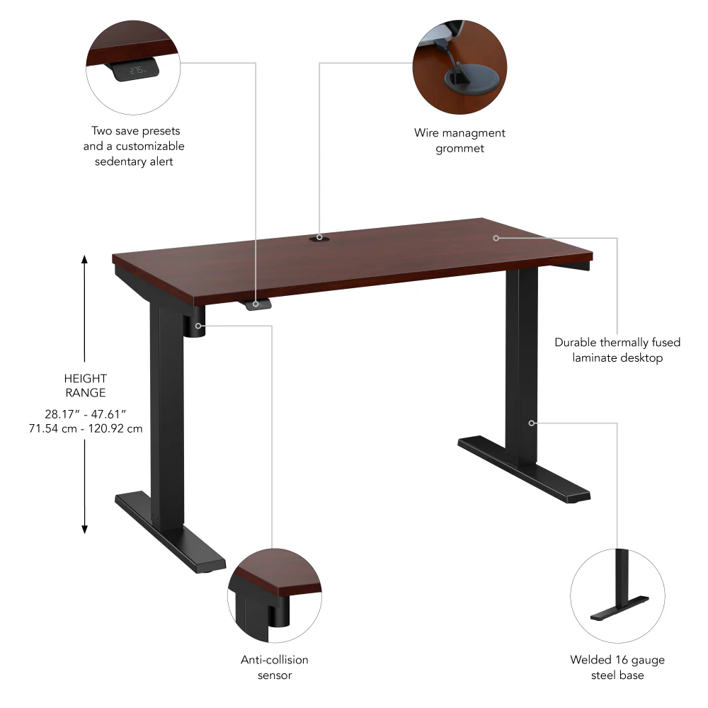 Move 40 Series 48W x 24D Electric Height Adjustable Standing Desk - Image 36