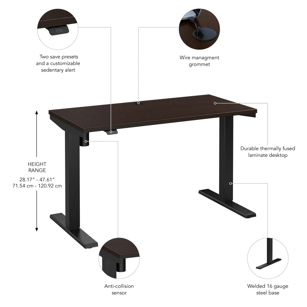 Move 40 Series 48W x 24D Electric Height Adjustable Standing Desk - Image 6