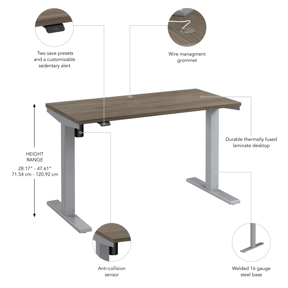Move 40 Series 48W x 24D Electric Height Adjustable Standing Desk - Image 18