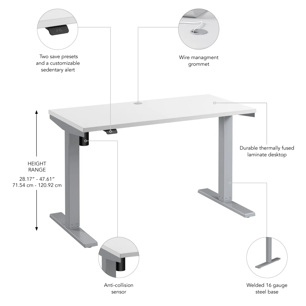 Move 40 Series 48W x 24D Electric Height Adjustable Standing Desk - Image 6