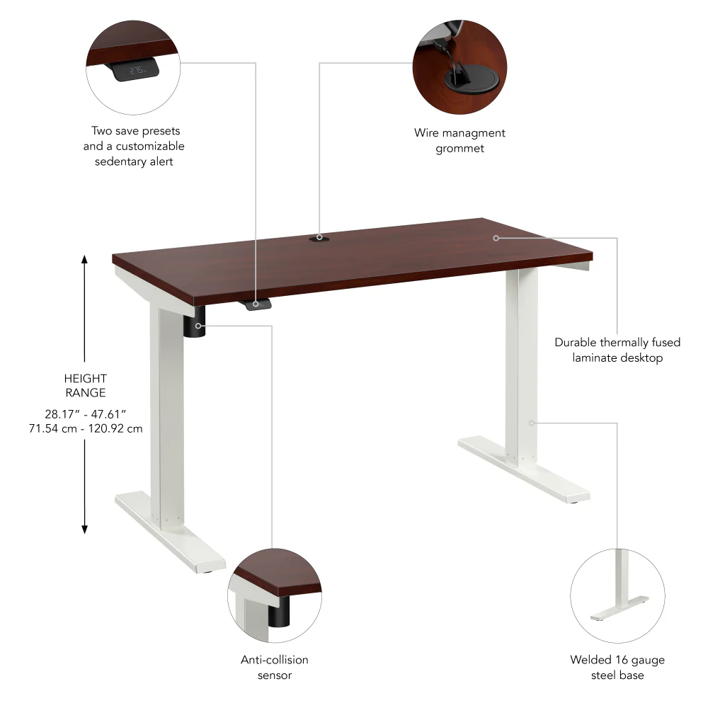 Move 40 Series 48W x 24D Electric Height Adjustable Standing Desk - Image 12