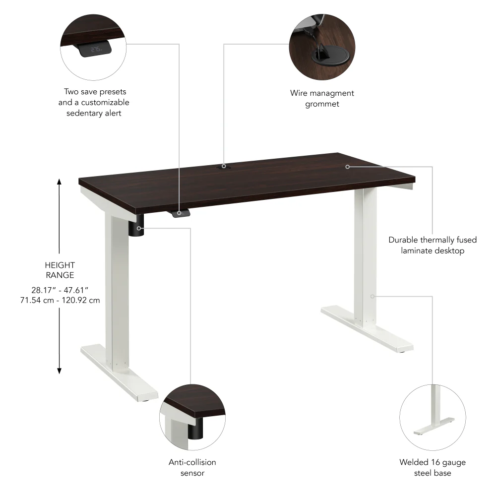 Move 40 Series 48W x 24D Electric Height Adjustable Standing Desk - Image 18