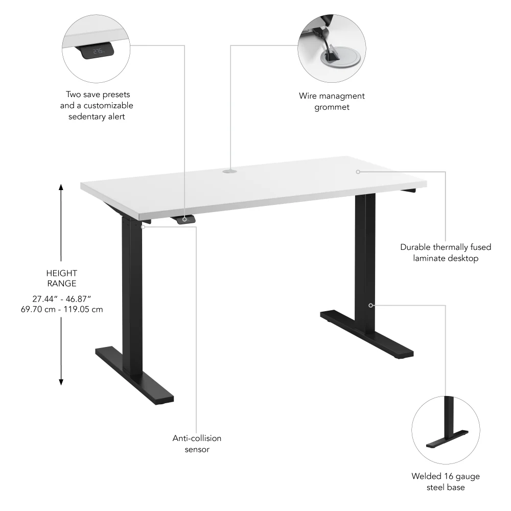 48W x 24D Height Adjustable Standing Desk - Image 18
