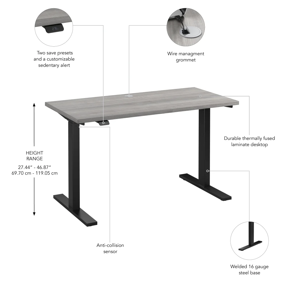 48W x 24D Height Adjustable Standing Desk - Image 30