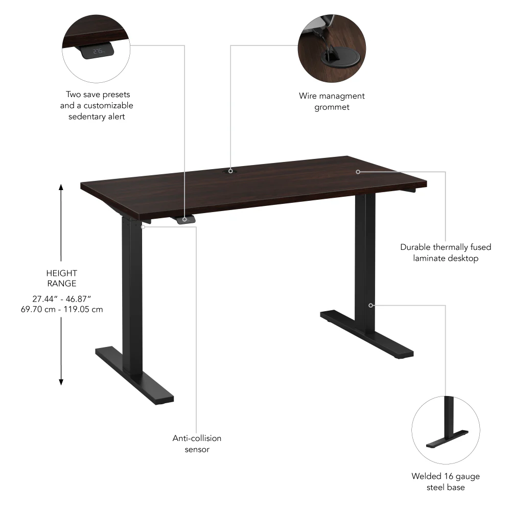 48W x 24D Height Adjustable Standing Desk - Image 36