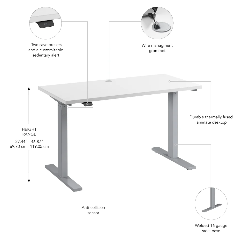 48W x 24D Height Adjustable Standing Desk - Image 30
