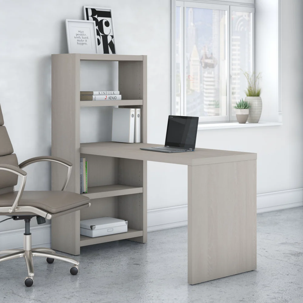 Echo 56W Bookcase Desk - Image 17
