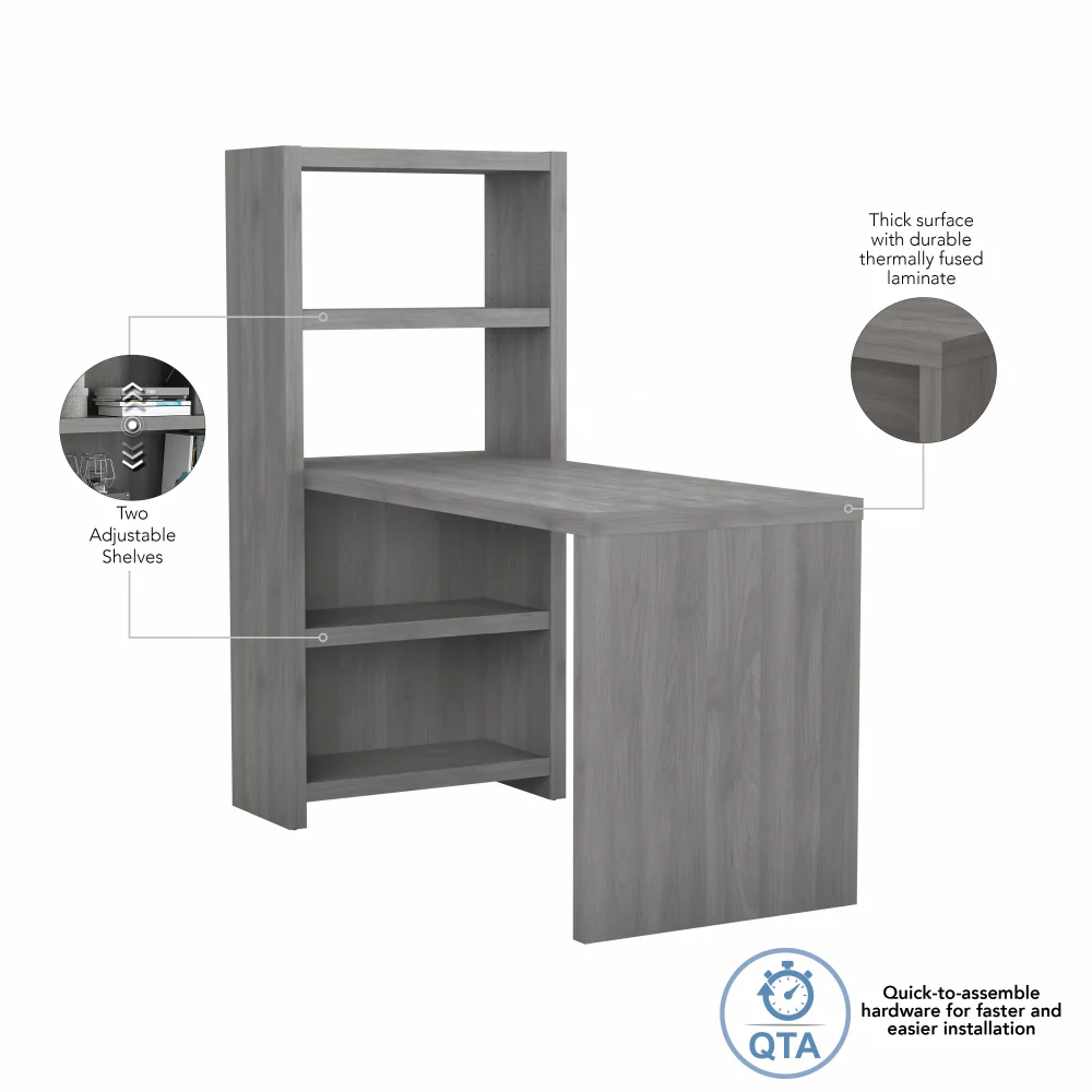 Echo 56W Bookcase Desk - Image 7
