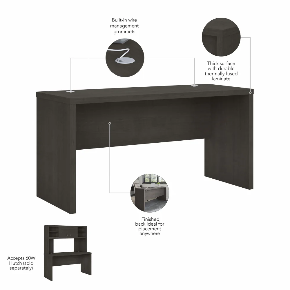 Echo 60W Credenza Desk - Image 7