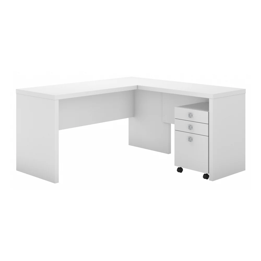 Echo L Shaped Desk with Mobile File Cabinet - Image 14
