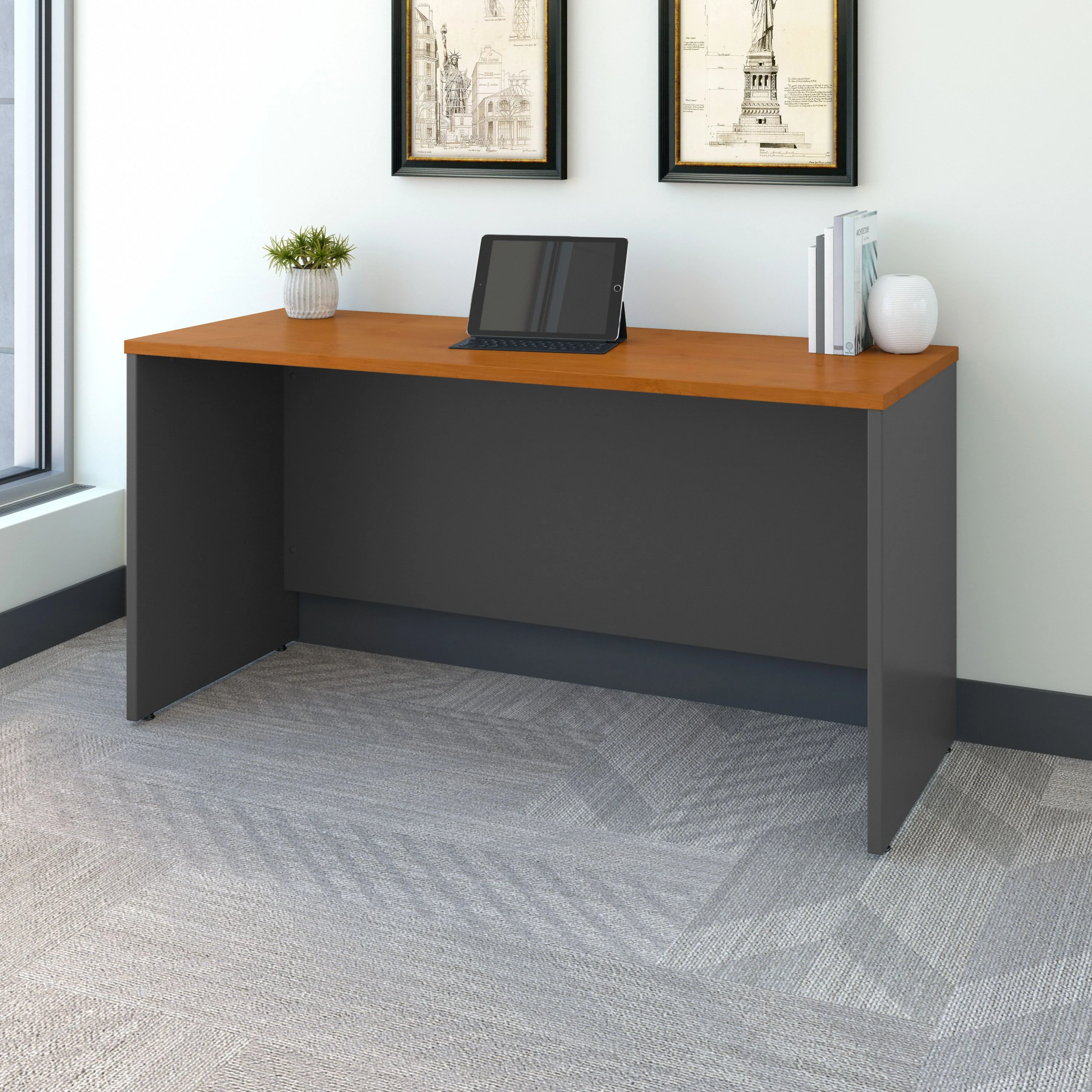 Series C 60W x 24D Credenza Desk - Image 8
