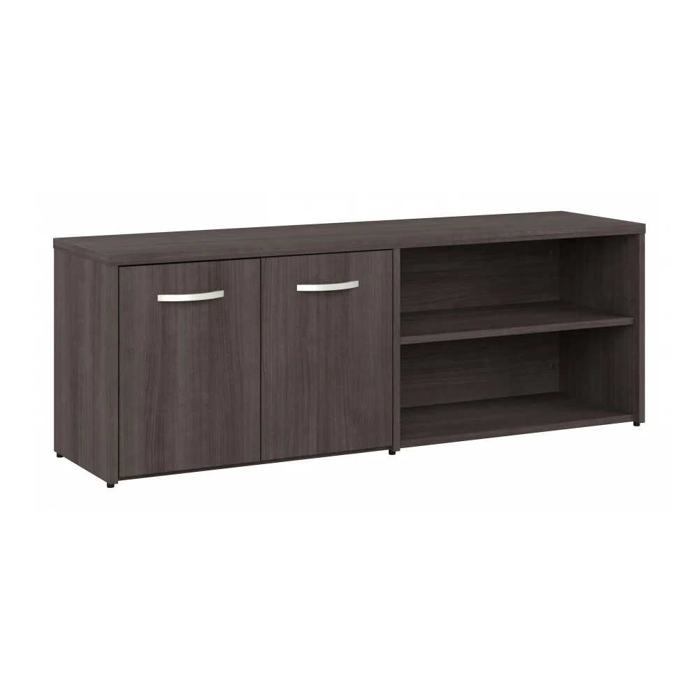 Hybrid Low Storage Cabinet with Doors and Shelves - Image 25