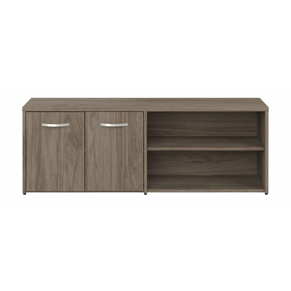 Studio C Low Storage Cabinet with Doors and Shelves - Image 11