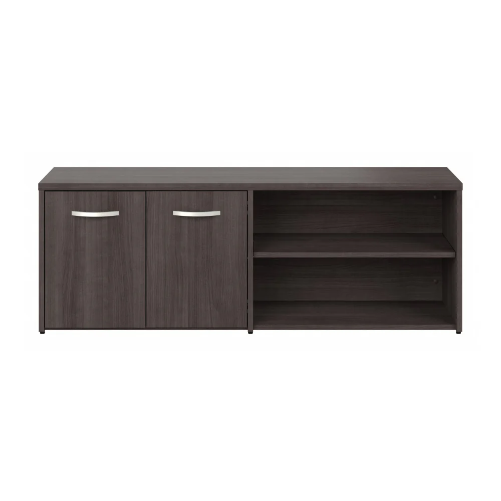 Studio C Low Storage Cabinet with Doors and Shelves - Image 3