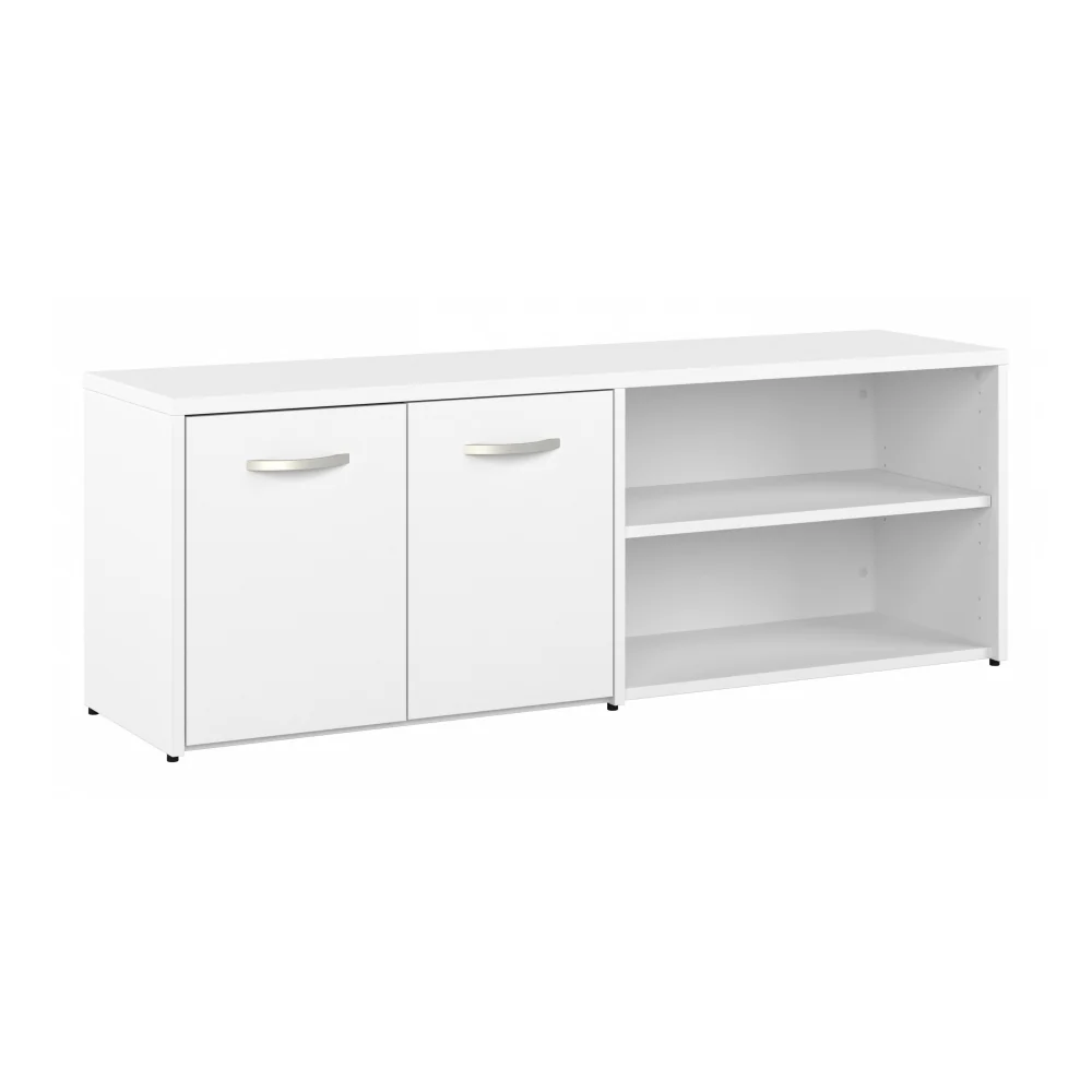 Studio C Low Storage Cabinet with Doors and Shelves - Image 31