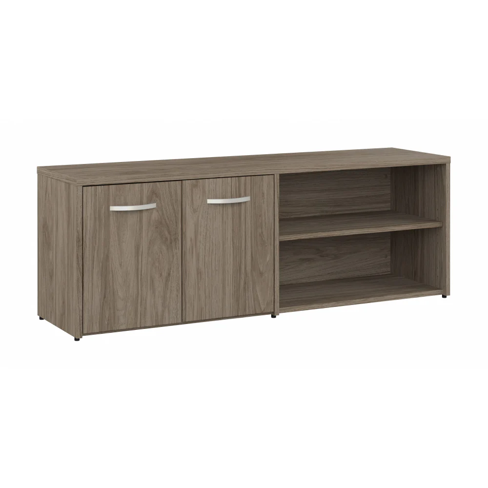 Studio C Low Storage Cabinet with Doors and Shelves - Image 9