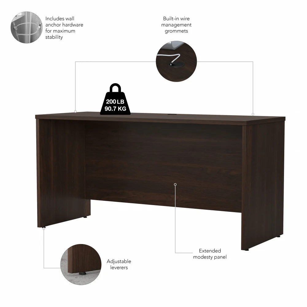 Studio C 60W x 24D Credenza Desk - Image 31