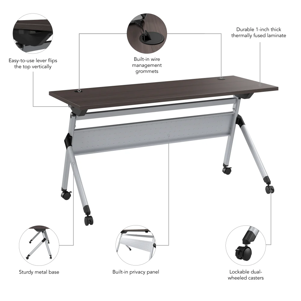 Envision 60W Folding Training Table - Image 12