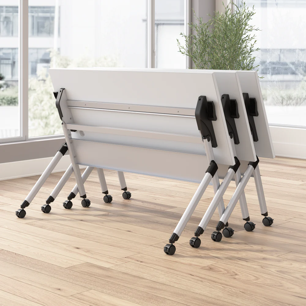 Envision 60W Folding Training Table with Powered Grommets - Image 11