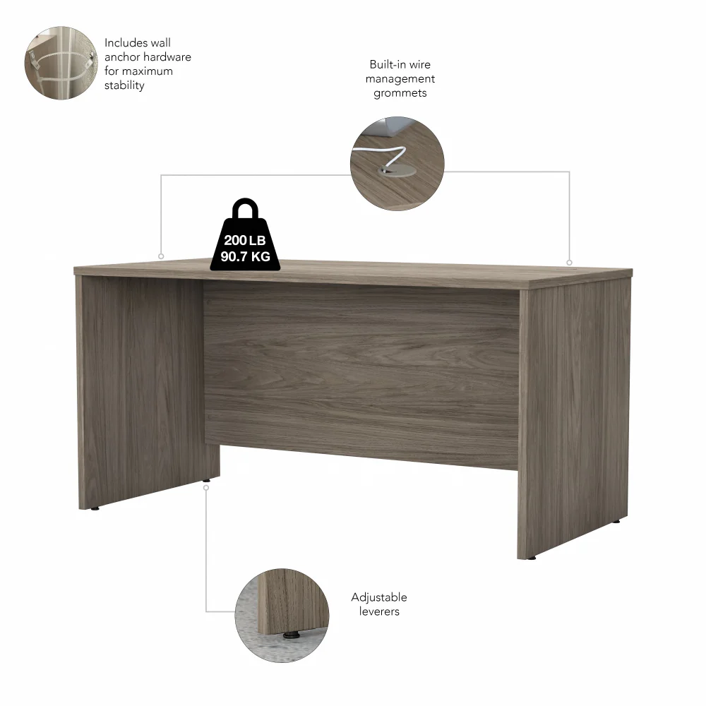 Studio C 60W x 30D Office Desk - Image 12