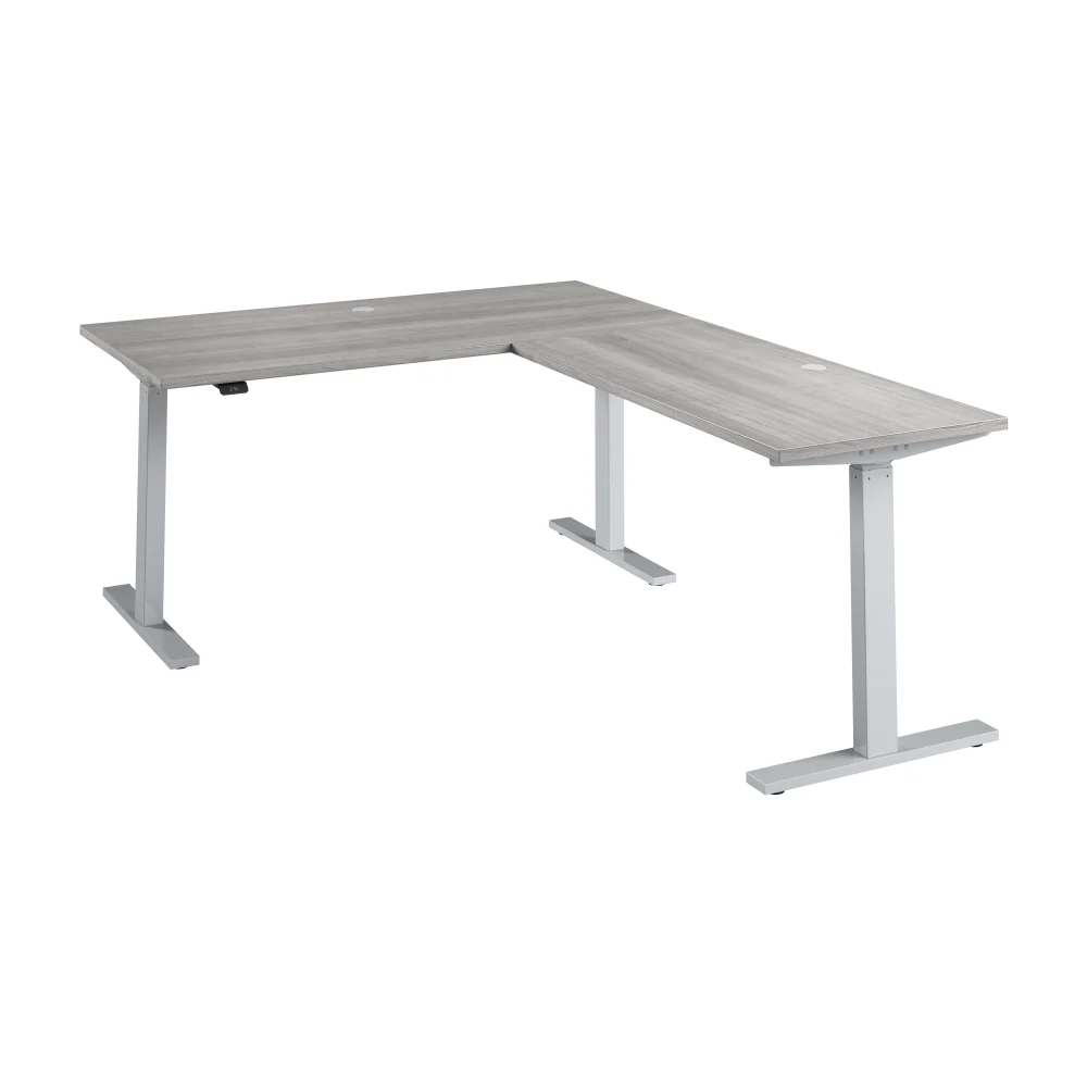 Move 60 Series 60W Height Adjustable L Shaped Standing Desk - Image 37