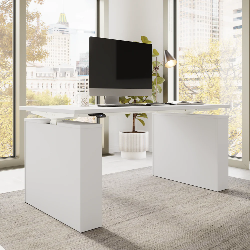 Stratus 60W x 30D Electric Height Adjustable Standing Desk - Image 3