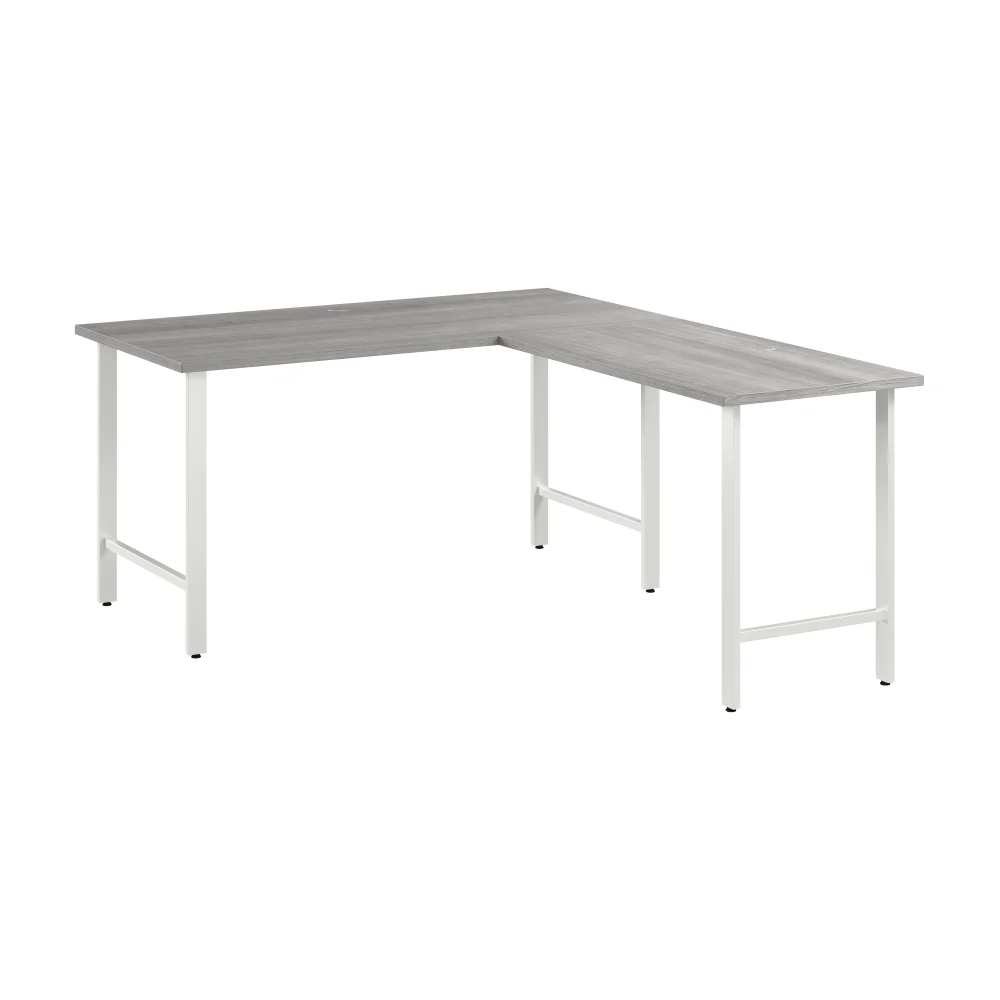 Hustle 60W x 30D L Shaped Computer Desk with Metal Legs - Image 15