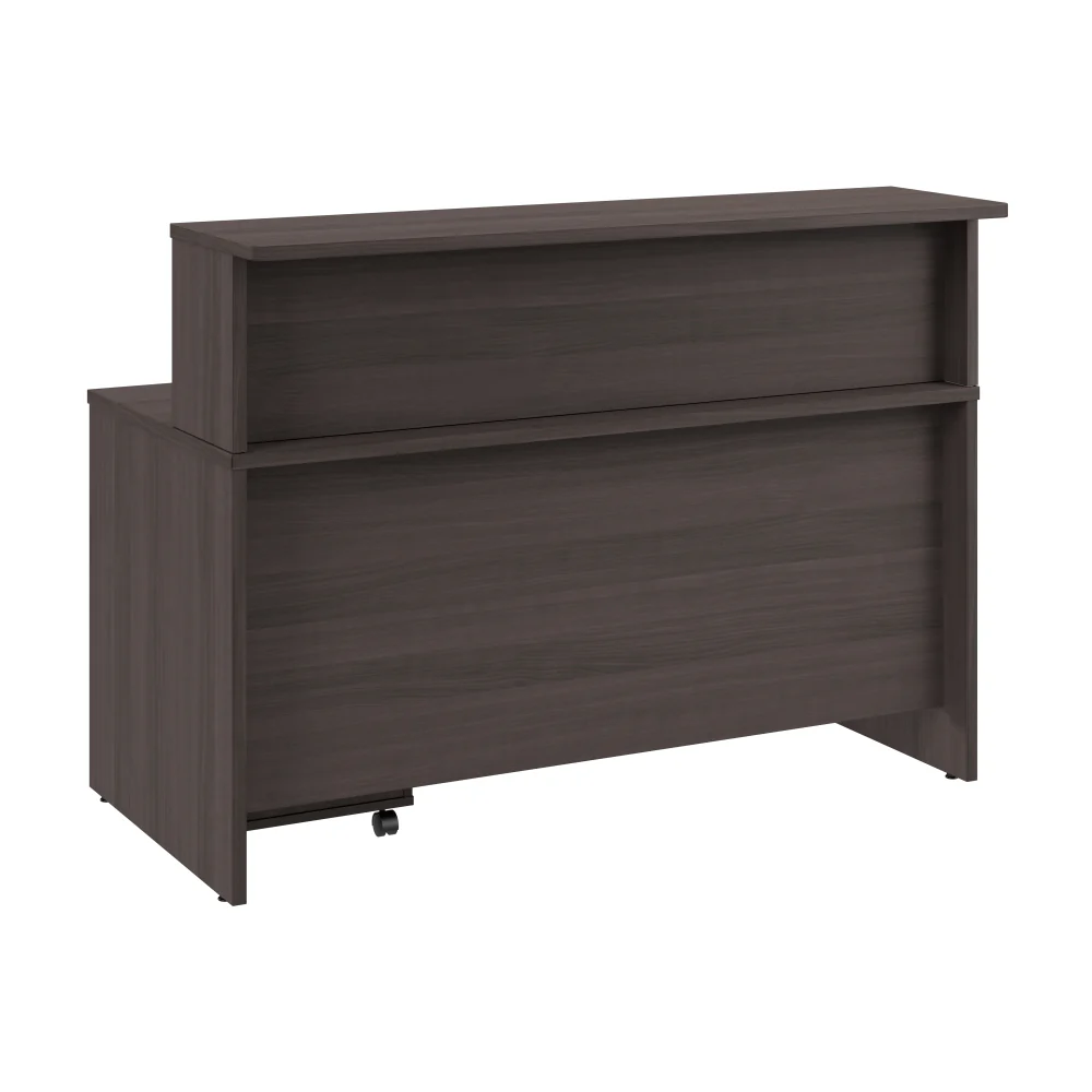 Arrive 60W x 30D Reception Desk with Shelf and Mobile File Cabinet - Image 11