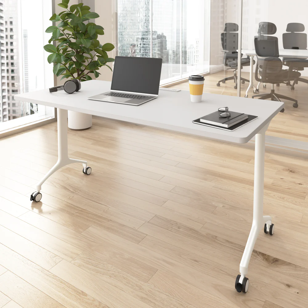 Synergy 60-inch Rectangle Modular Office Conference Table - Image 16